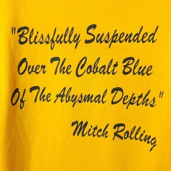 Grand Turk Diving T Shirt Vintage 90s Undertoad Dive Club Made In USA Mens XL - Picture 4 of 7